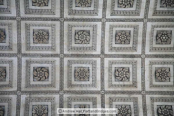 Looking Up, Close-up, Inside Arc de Triomphe