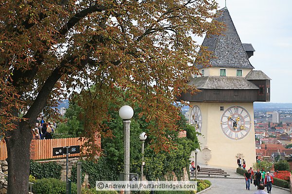 Uhrturm (clock tower), Graz, Austria