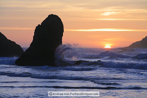 Sunset, Bandon, Oregon Coast