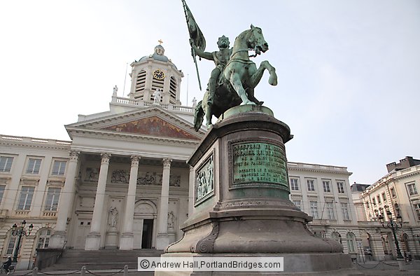 Statue of King Albert, Royal Palace, Brussels