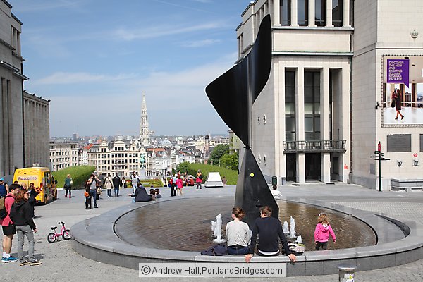 Whirling Ear Sculpture, Brussels