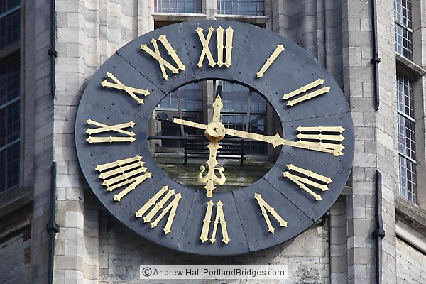Bell Tower Clock, Brugge
