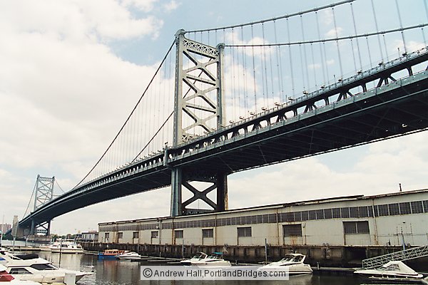 Ben Franklin Bridge, Philadelphia PA to Camden, NJ