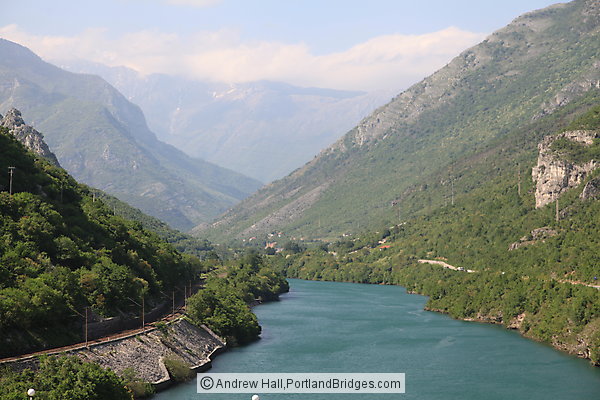 Neretva River, Neretva Valley, between Mostar and Sarajevo
