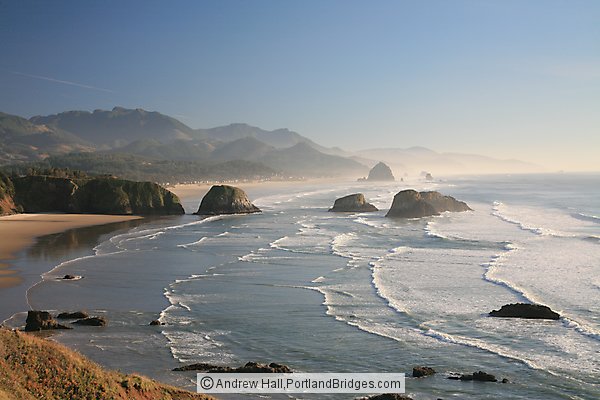 Cannon Beach, from Ecola State Park