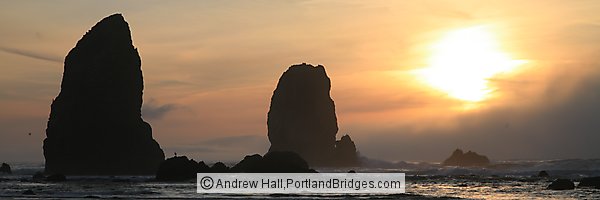 Cannon Beach, Oregon, Sunset
