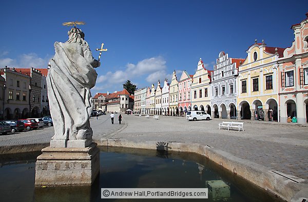 Old Town Square, Telc, Czech Republic