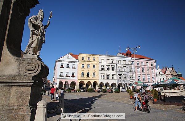 Main Square, Jindrichuv Hradec, Czech Republic