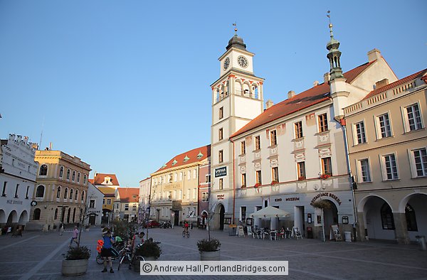 Main Square, Trebon, Czech Republic