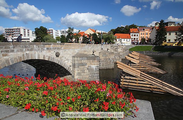 Stone Bridge, Pisek, Czech Republic