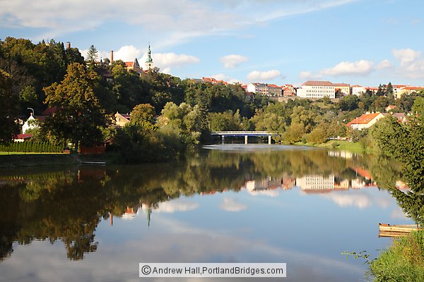 River Reflections, Tabor, Czech Republic