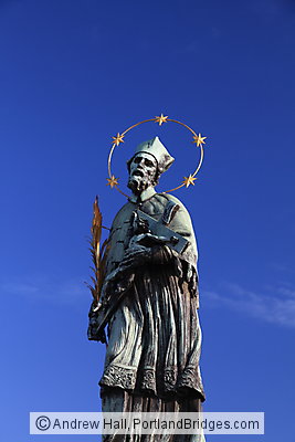 St. John of Nepomuk Statue, Charles Bridge, Prague