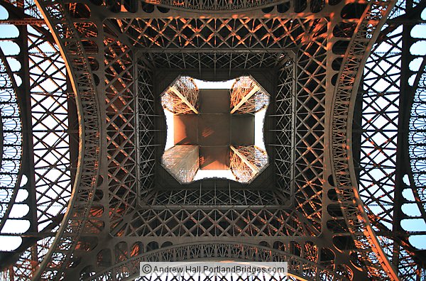 Under Eiffel Tower, Looking Up