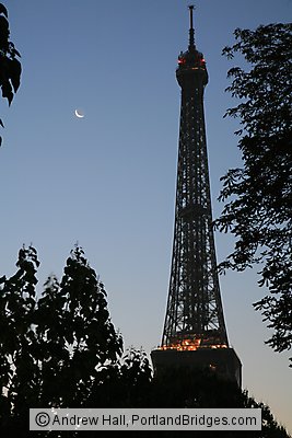 Eiffel Tower at Dusk