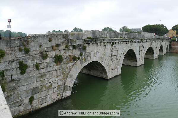 Tiberius Bridge, Rimini, Italy