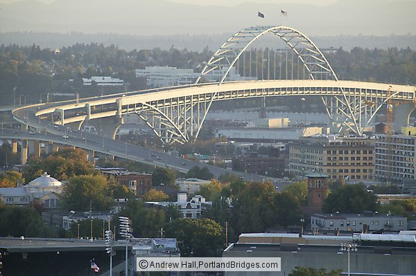 Fremont Bridge, Morning