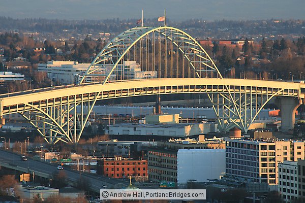Fremont Bridge, Morning (Portland, Oregon)