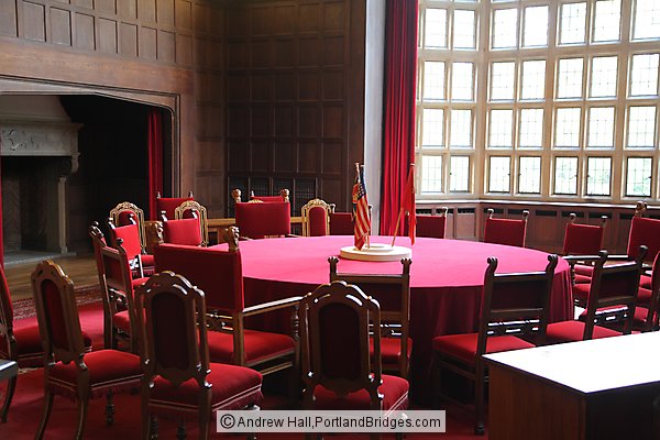 Big Three Conference Table from Potsdam Conference, Cecilienhof Palace