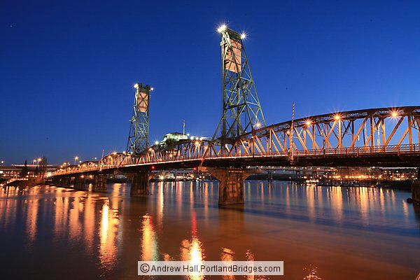 Hawthorne Bridge, Dusk