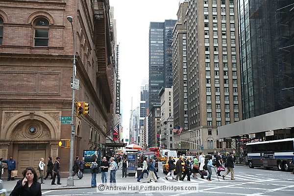 Manhattan Streets, New York City