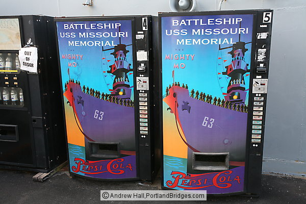 Pearl Harbor: USS Missouri Pop Machines