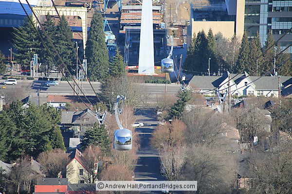 Portland Aerial Tram Daytime