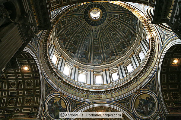 Inside St. Peter's, Rome