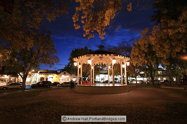 Albuquerque Old Town Plaza at Dusk