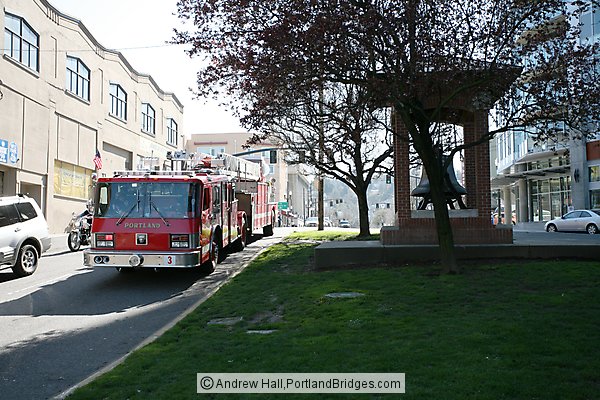 Portland Firefighter's Park, Fire Engine