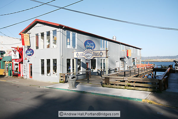 Bay Street Pier, Bayfront, Newport, Oregon