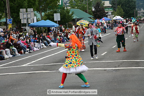 Character Clown Corps, 2008 Rose Festival Grand Floral Parade (Portland, Oregon)