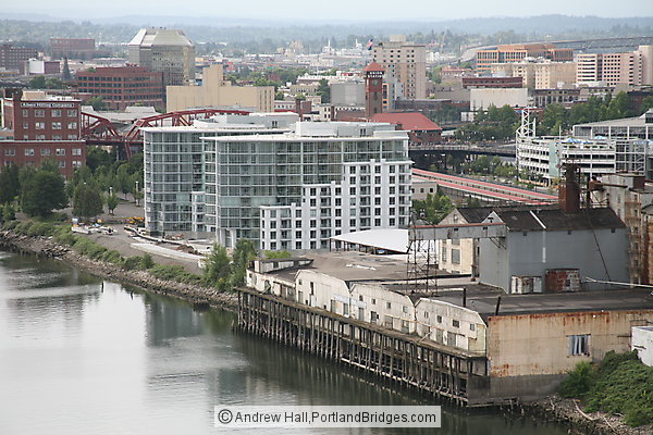 Portland Pearl District from Fremont Bridge