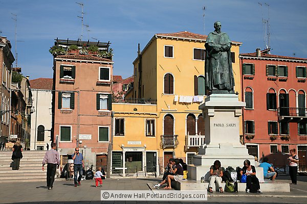 Paolo Sarpi Statue, Venice