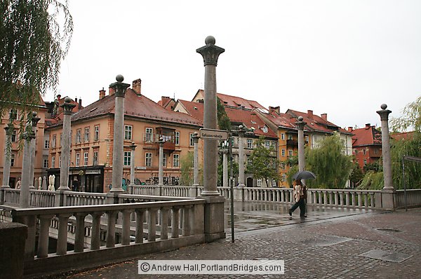 Cobbler's Bridge (Shoemakers' Bridge), Ljubljana