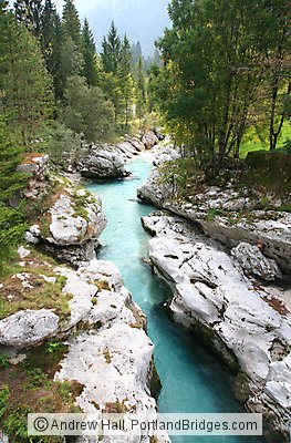 Soca River, Rocks, Slovenia