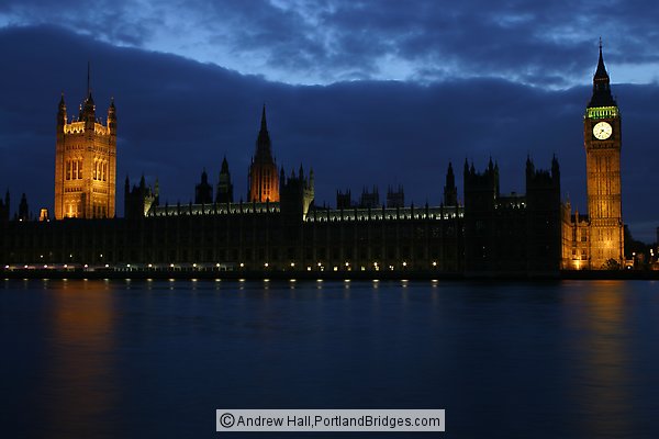 Big Ben and Parliament at Dusk, London