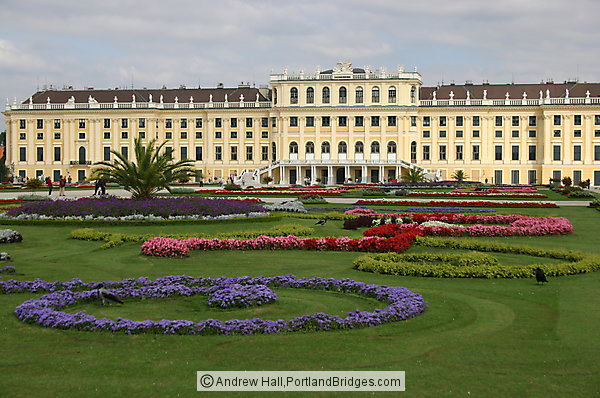 Schoenbrunn Palace, Gardens, Vienna 