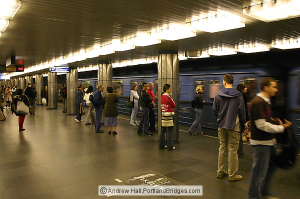 Budapest Metro Station