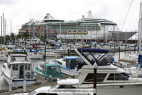 Serenade of the Seas (Royal Caribbean), Cruise Ship, Astoria, Oregon