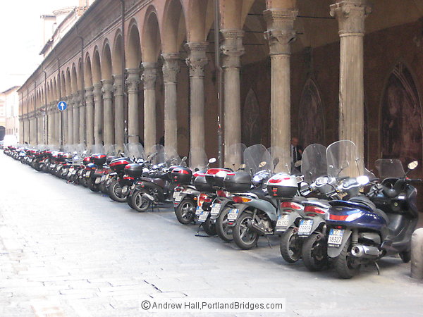 Bologna, Italy Scooters