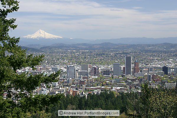 Mt.Hood, view from Pittock Mansion