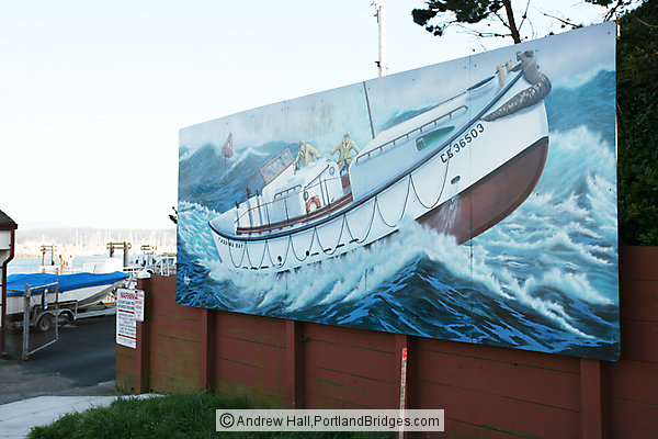 Sea Mural, Bayfront, Newport, Oregon