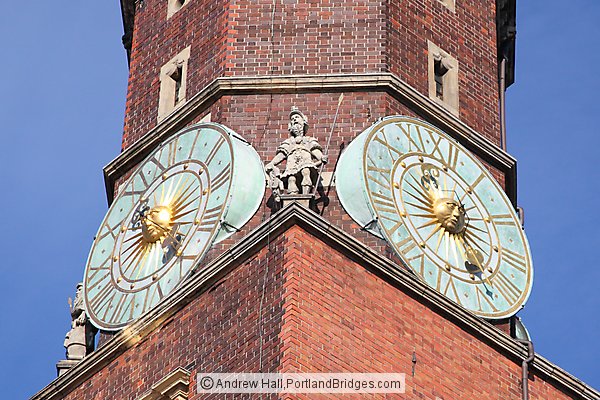 Wroclaw Town Hall Clocks