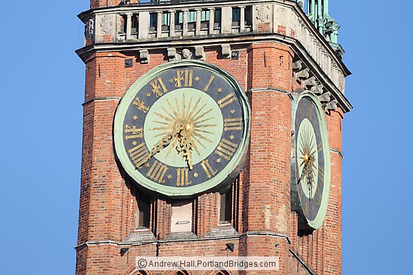 Main Town Hall Clock, Gdansk, Poland
