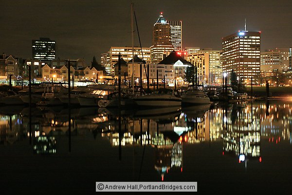 Portland At Night, Reflections