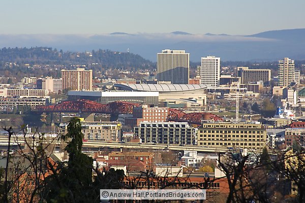 Portland Facing East, Buildings