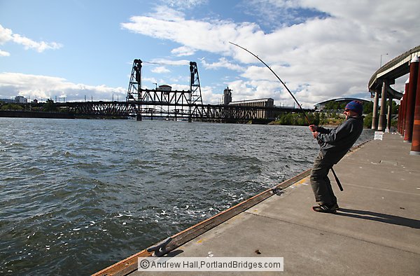 Willamette River Fisherman (Portland, Oregon)