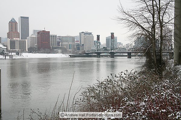 Portland Snow, Portland Cityscape