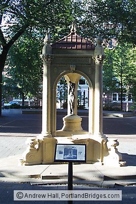 Shemanski Fountain, Portland Park Blocks