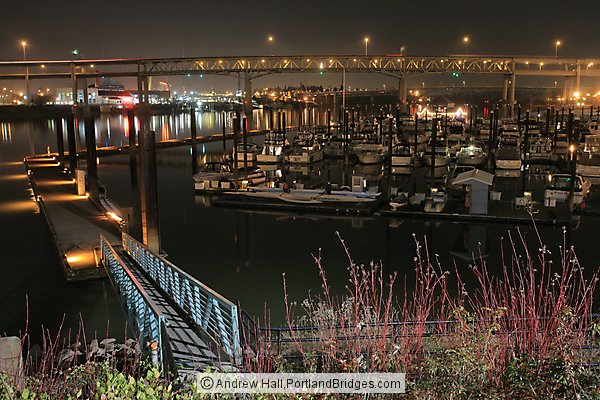 Riverplace Marina at Night (Portland, Oregon)